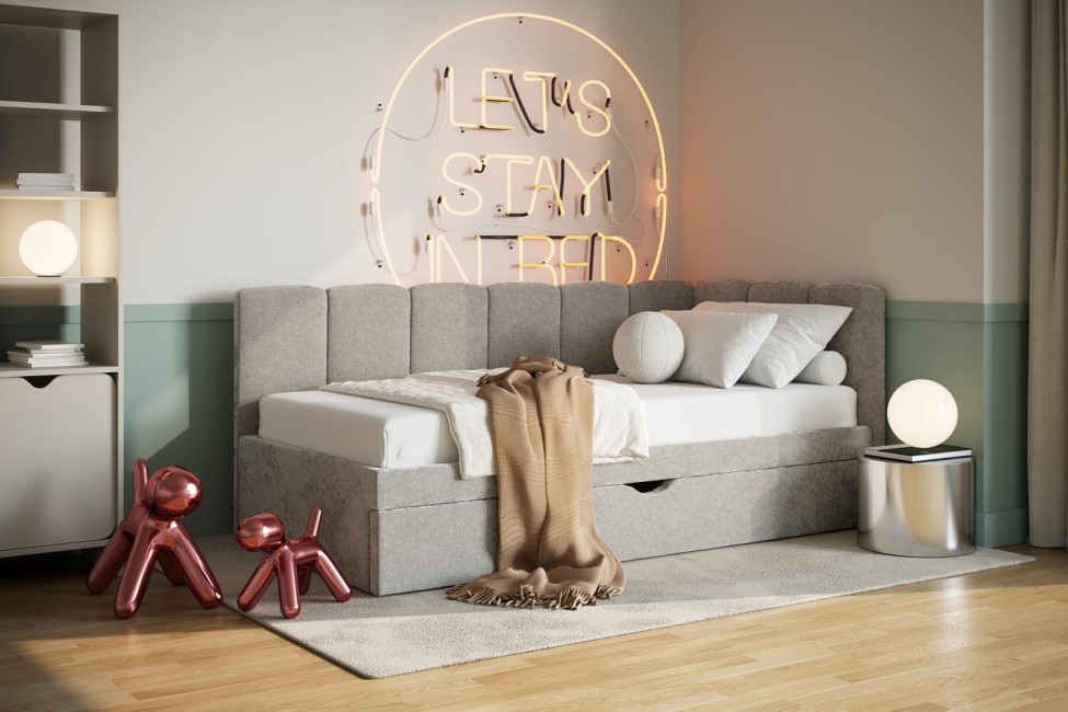 Bett Nilo mit Schublade