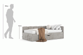 Bett Nilo mit Schublade