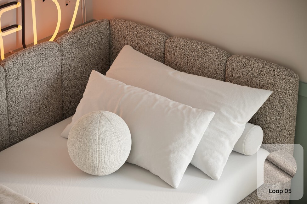 Bett Nilo mit Schublade