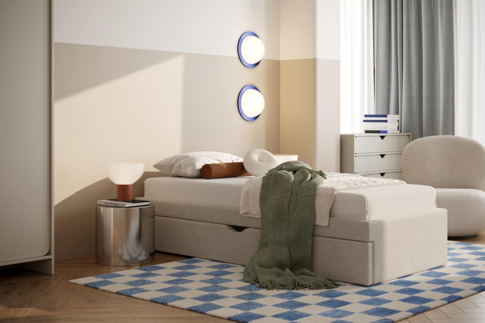 Bett Toni Simple mit Schublade