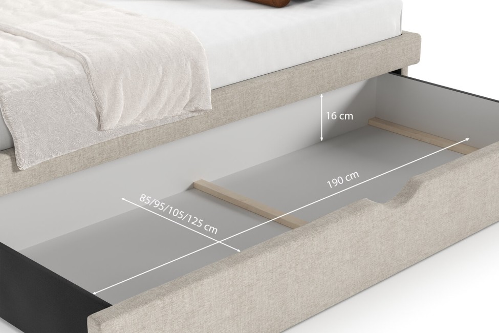 Bett Toni Simple mit Schublade