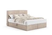 Boxspringbett Mitto 180x200, Stoff MATT VELVET 08