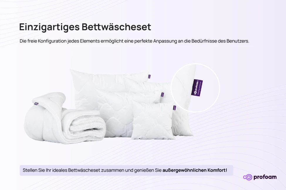 Winterdecken-Set mit 2 Kissen