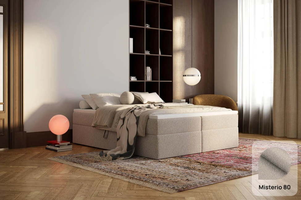 Boxspringbett ohne Kopfteil