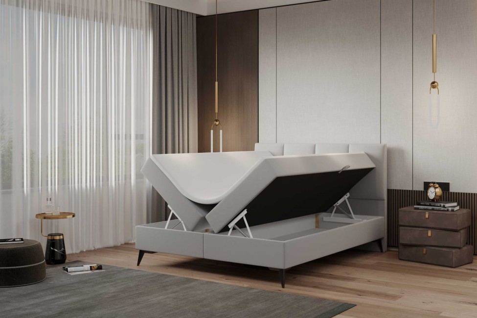 Boxspringbett ohne Kopfteil