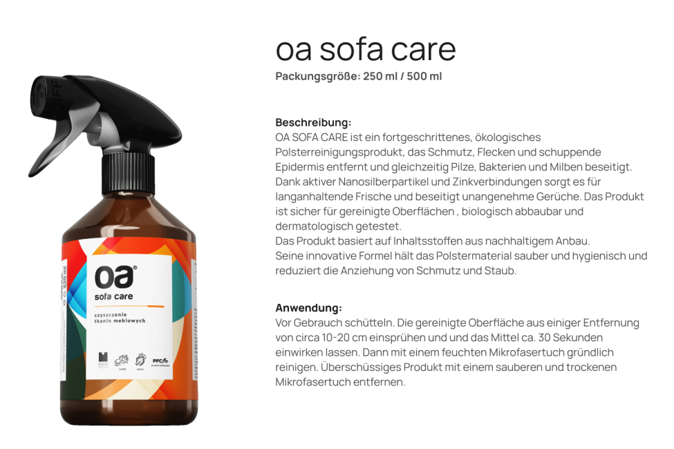 OA Sofa Care 250ml