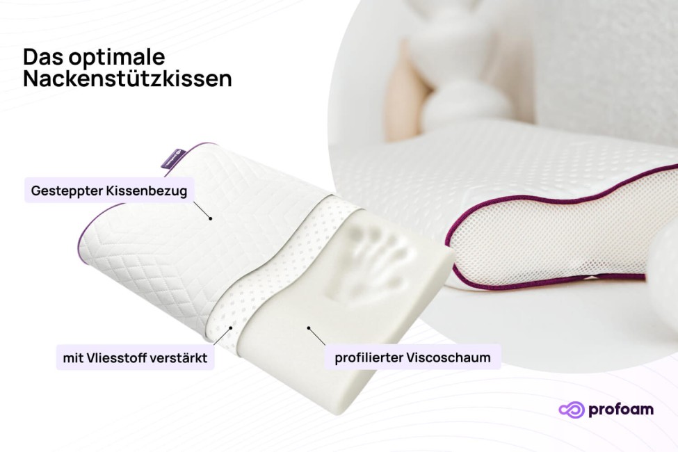 Visco-Nackenstützkissen