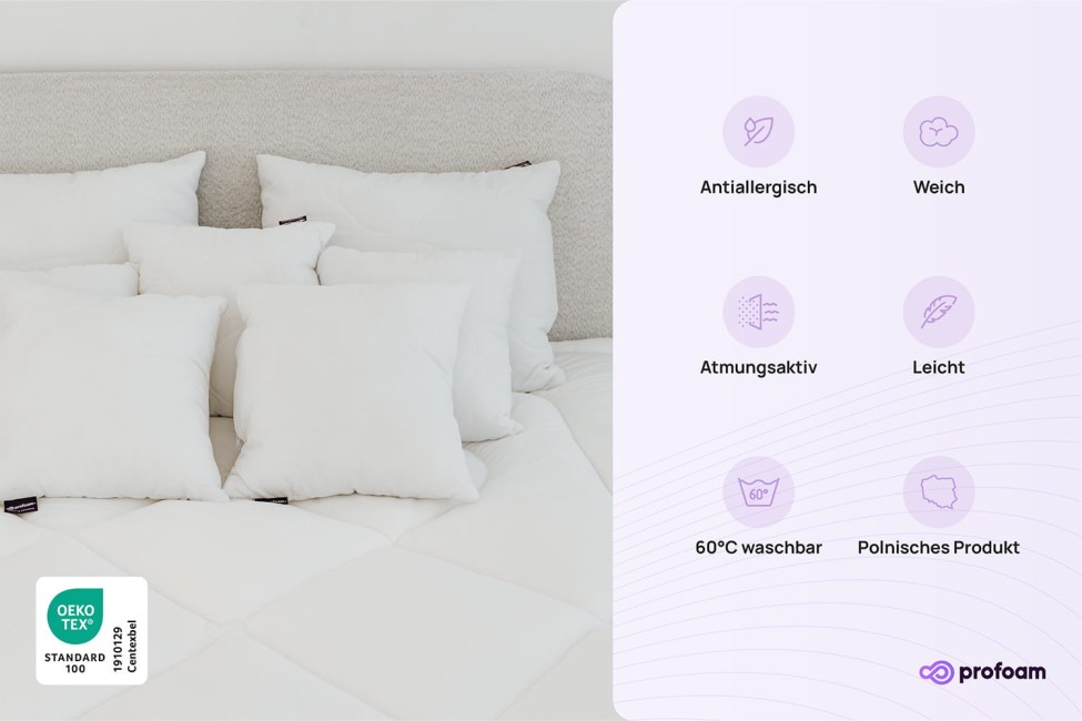 Antiallergisches Kissen