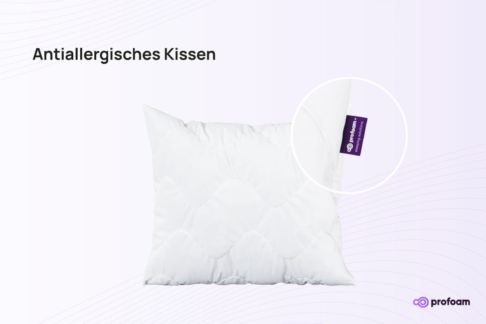 Antiallergisches Kissen