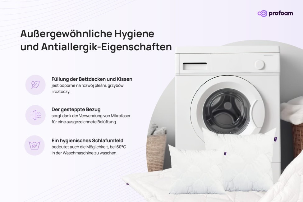 Bettdecke und Kissen Set