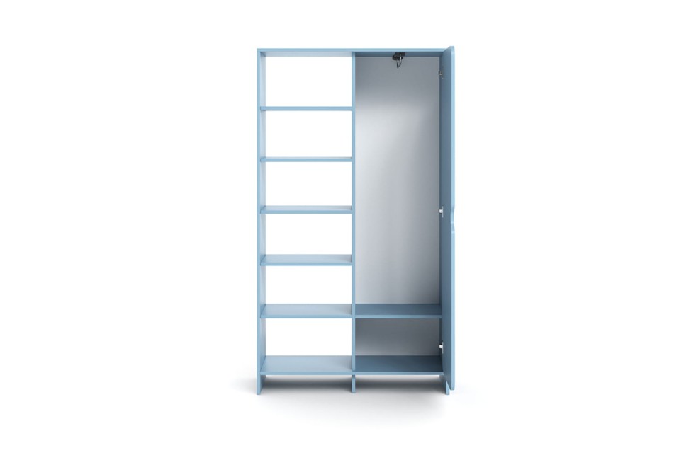 Niko Schrank Regal Baby Blue