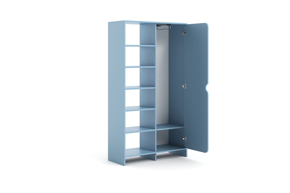Niko Schrank Regal Baby Blue