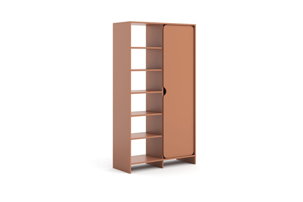 Niko Schrank Regal Ziegel
