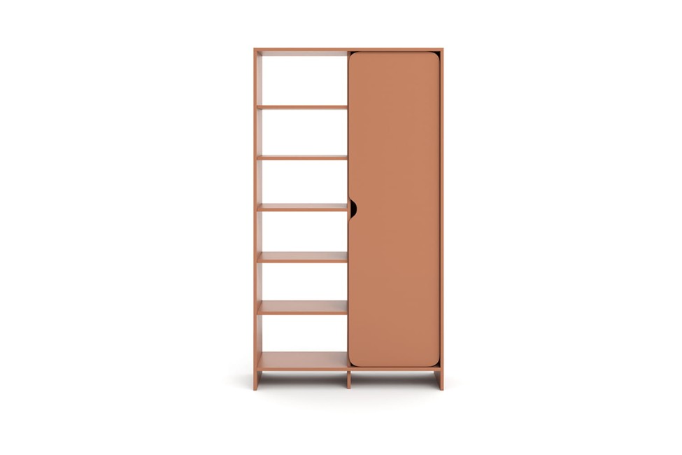 Niko Schrank Regal Ziegel
