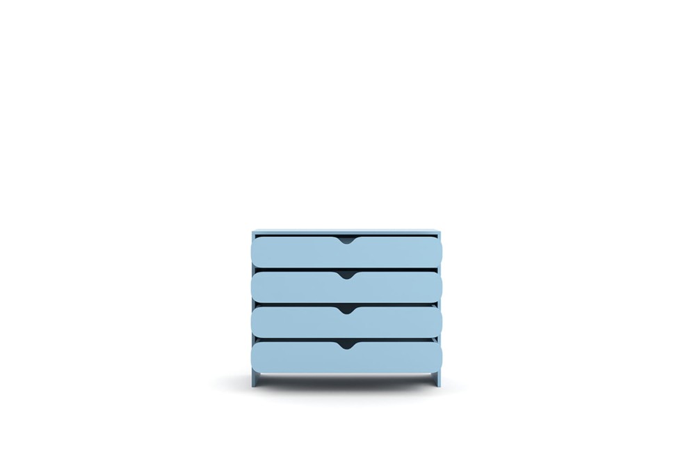 Niko Schubladenschrank Baby Blue