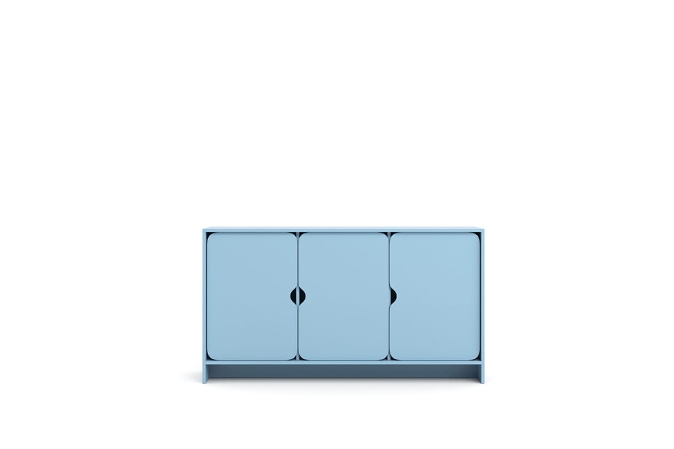 Niko dreitürige Kommode Baby Blue