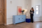 Niko dreitürige Kommode Baby Blue