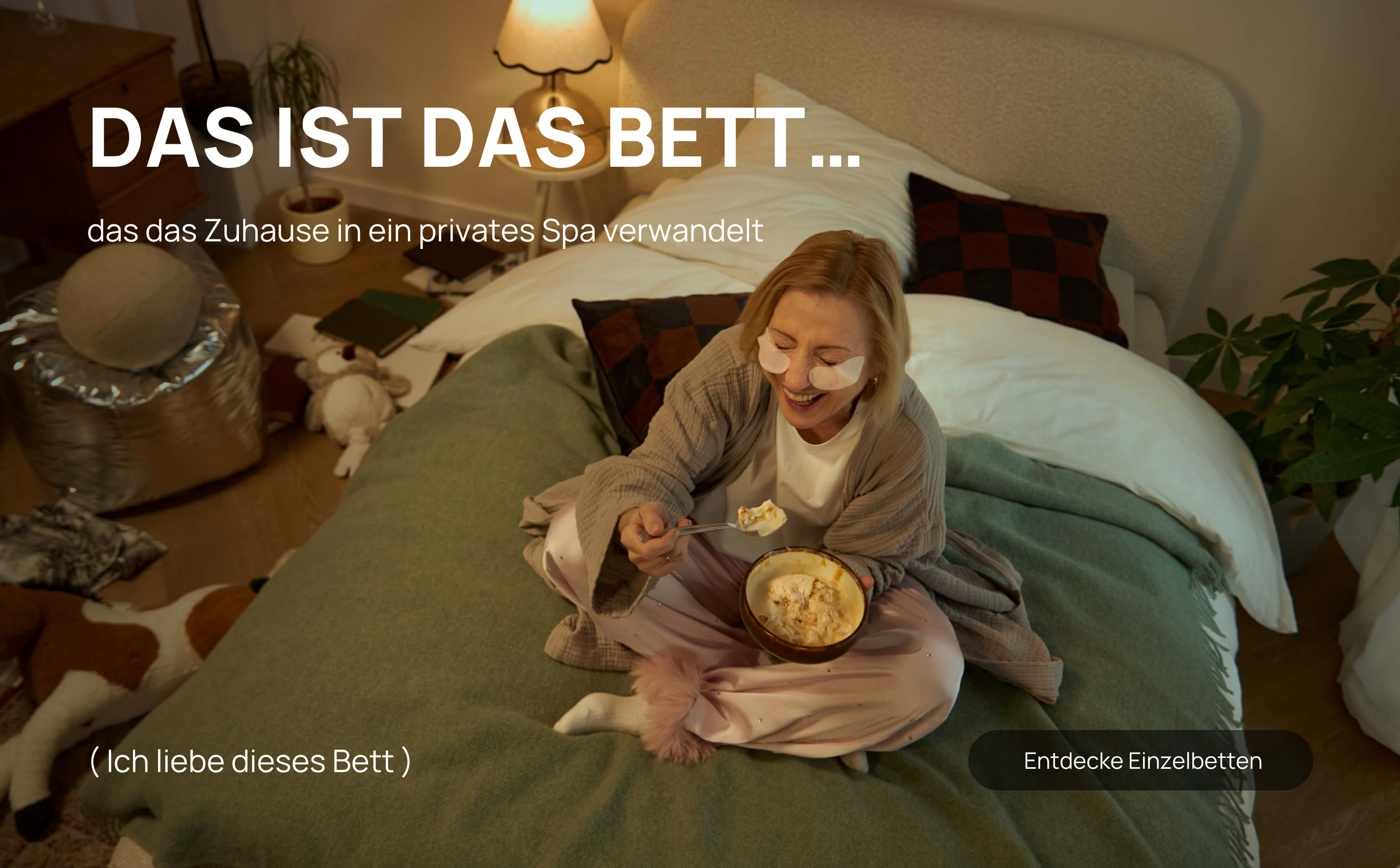 Das ist das bett