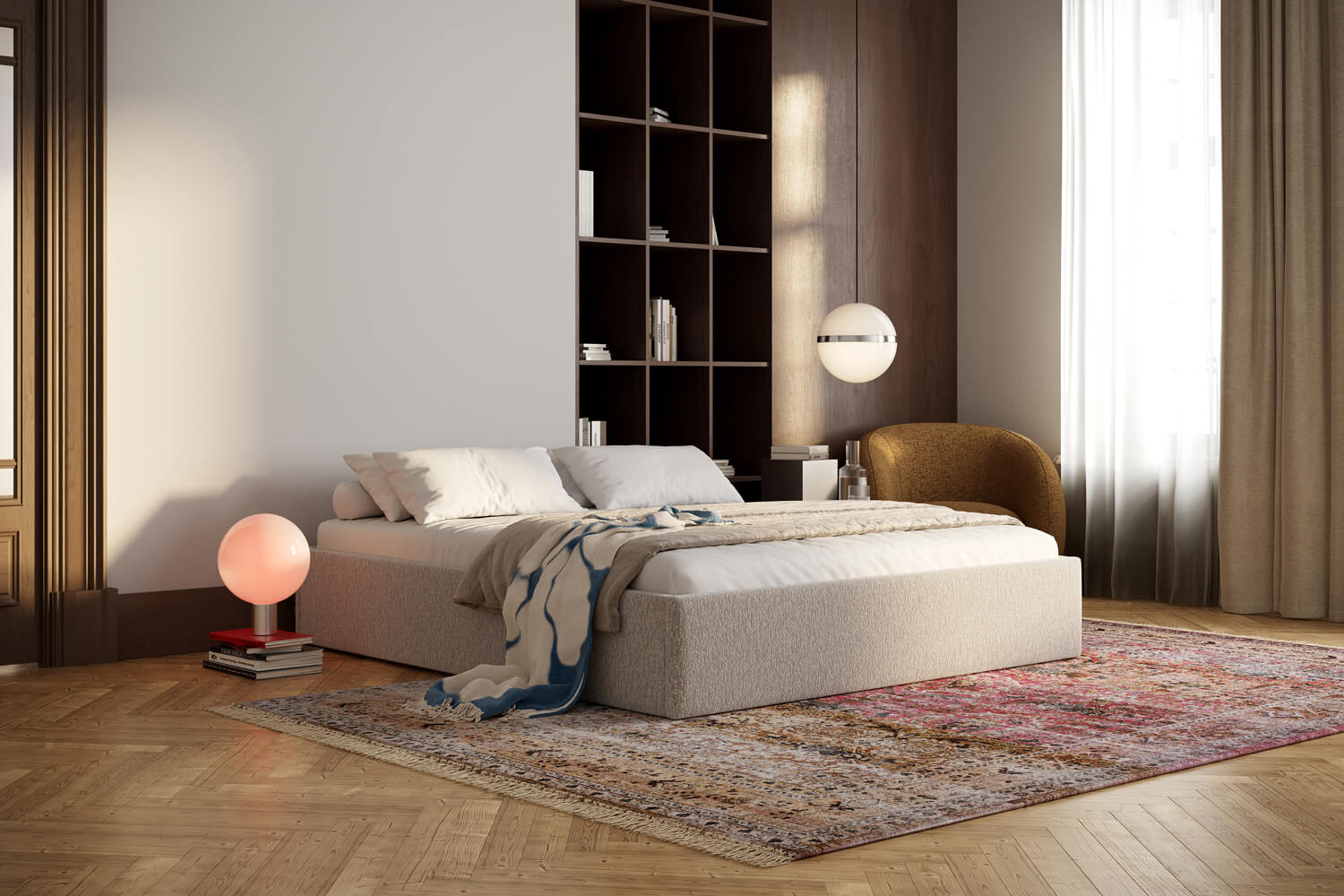Ein Bett ohne Kopfstütze – ein Hoteltrend, der seit Jahren angesagt ist!